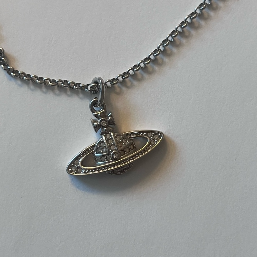 Vivienne Westwood Mini Bas Relief Necklace Choker - Picture 6 of 11